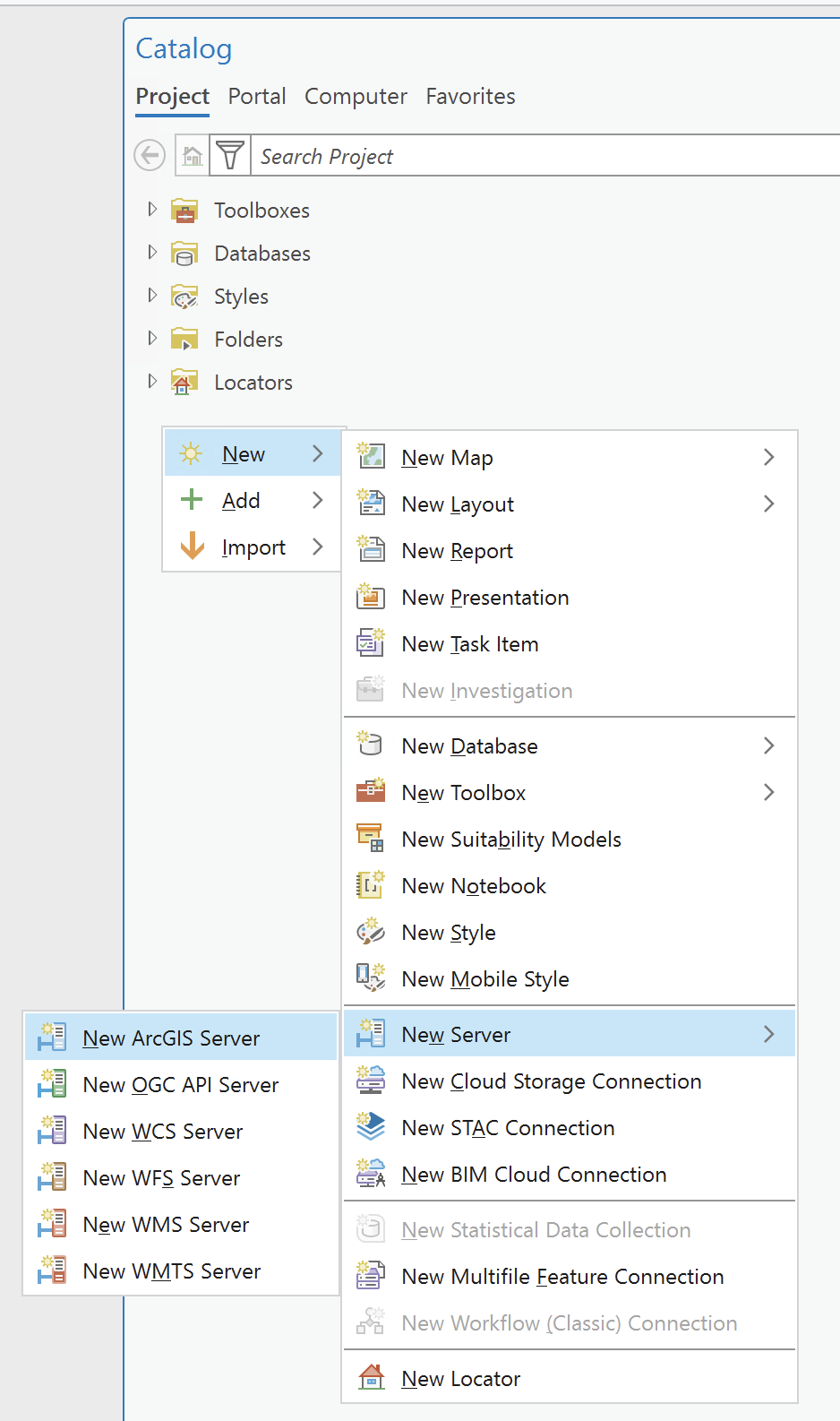 Connect to ArcGIS Server