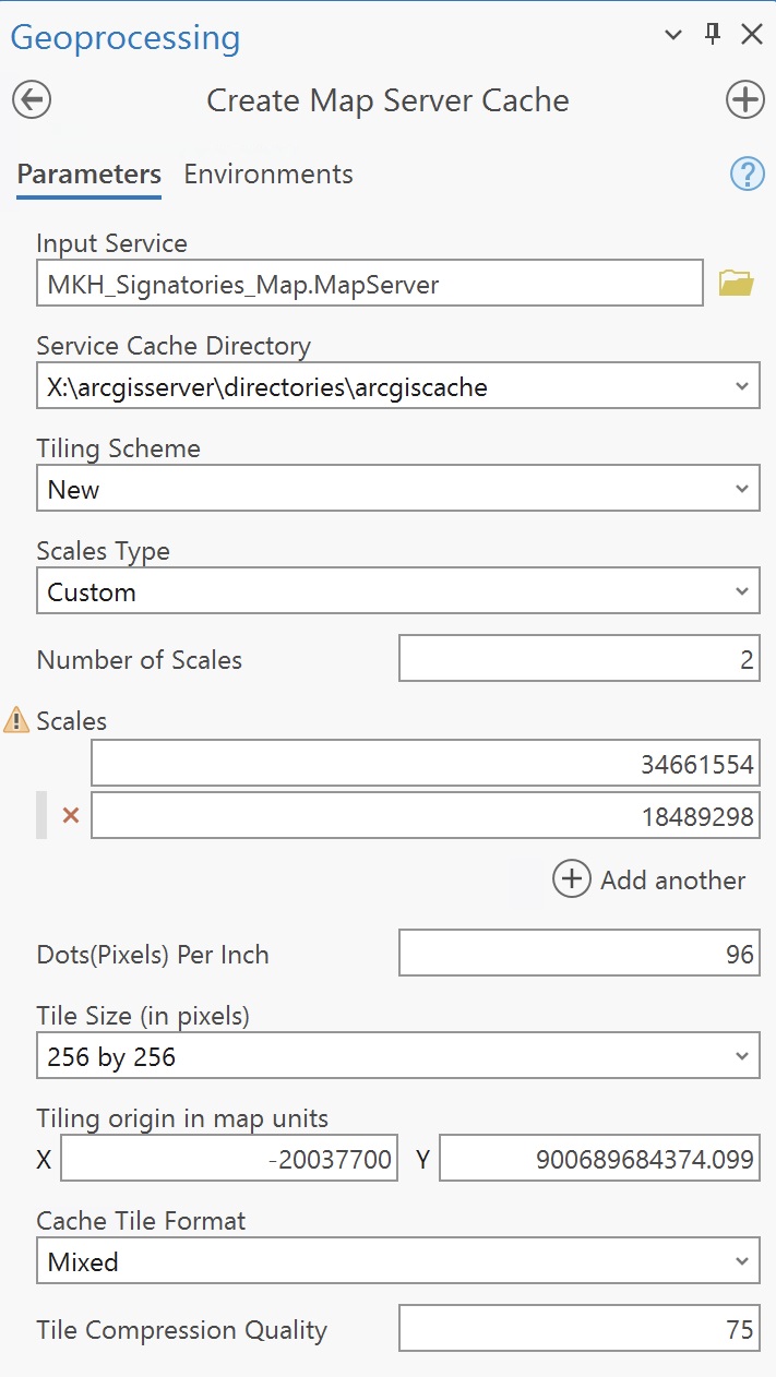 Create tiles