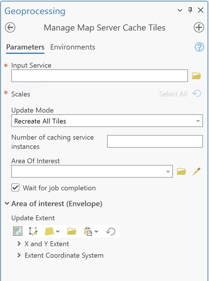 Manage tiles