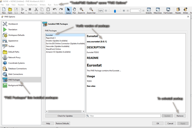 Checking installation